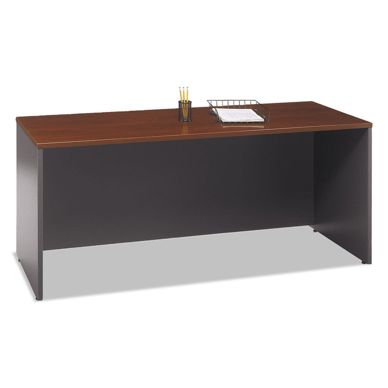 Bush Series C Collection 72W Credenza Shell, Hansen Cherry