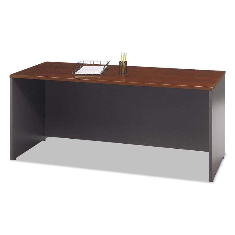 Bush Series C Collection 72W Credenza Shell, Hansen Cherry