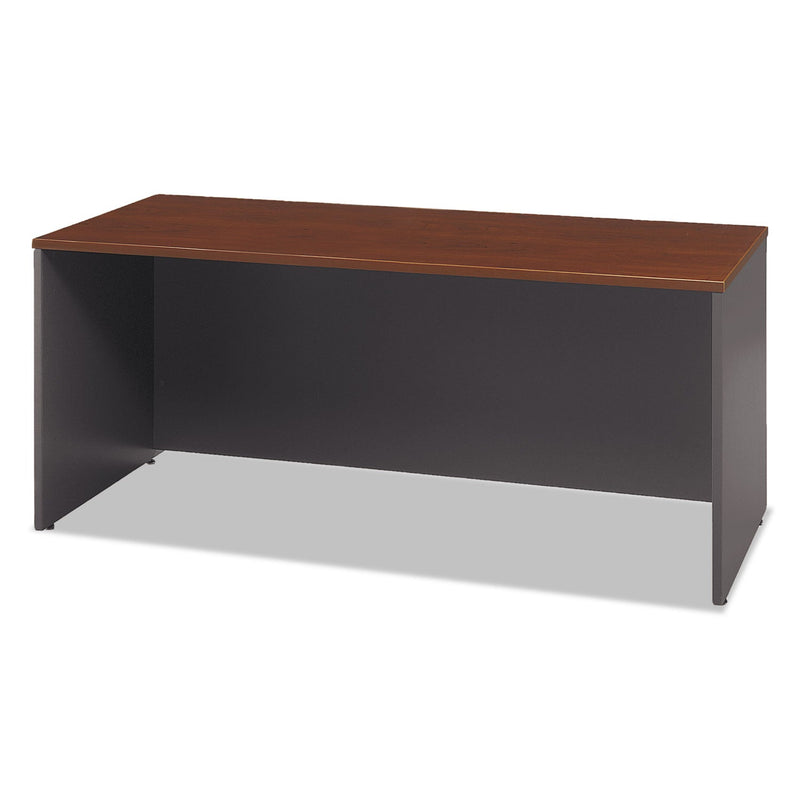 Bush Series C Collection 72W Credenza Shell, Hansen Cherry
