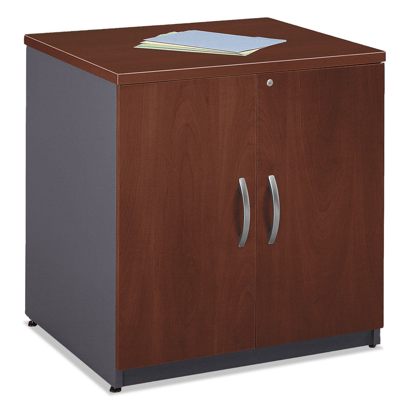 Bush Series C Collection 30W Storage Cabinet, Hansen Cherry