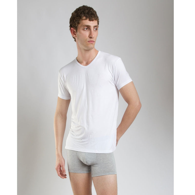 SilkCut Micro Modal Air V-Neck Undershirt for Men