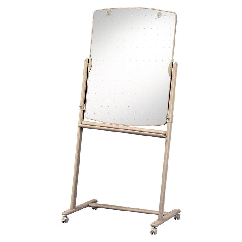 Quartet Total Erase Reversible Mobile Easel, 31 x 41, White Surface, Neutral Frame