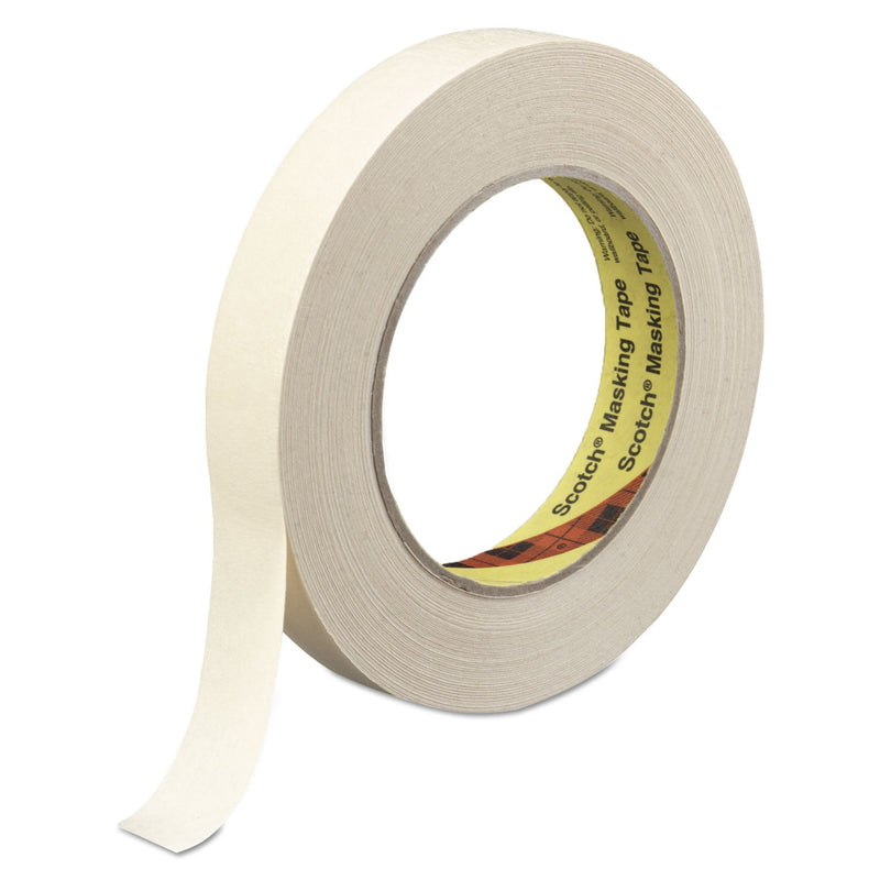 Scotch High-Performance Masking Tape 232, 3" Core, 48 mm x 55 m, Tan