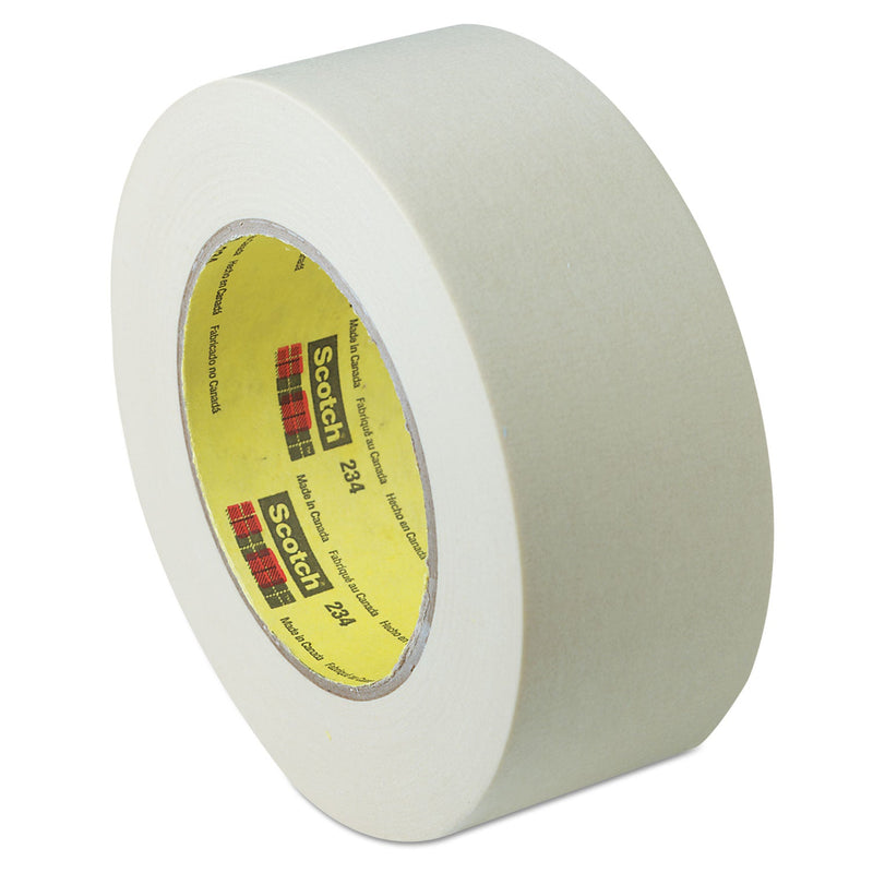 Scotch General Purpose Masking Tape 234, 3" Core, 36 mm x 55 m, Tan