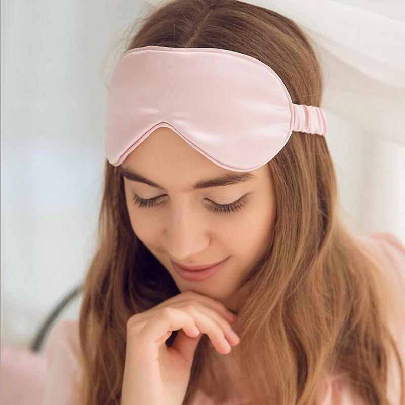 Silk Sleep Eye Mask | 19 Momme Mulberry Eyepatch for Insomnia