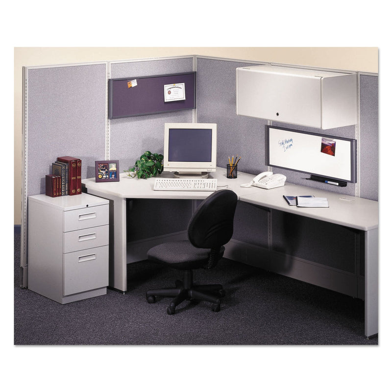 Quartet Prestige Cubicle Total Erase Whiteboard, 36 x 18, White Surface, Graphite Frame