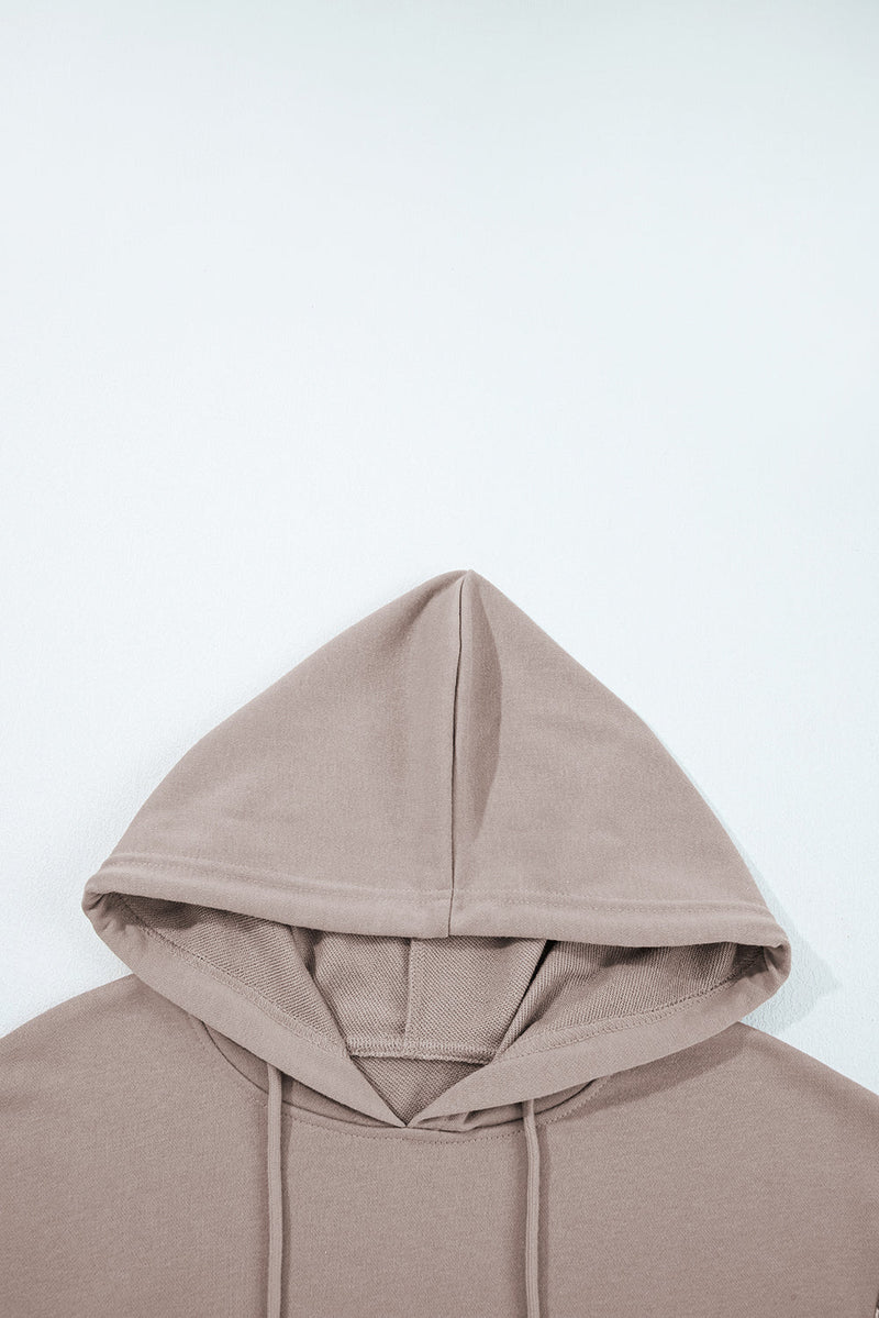 Anaya Colorblock Patchwork Baggy Hoodie