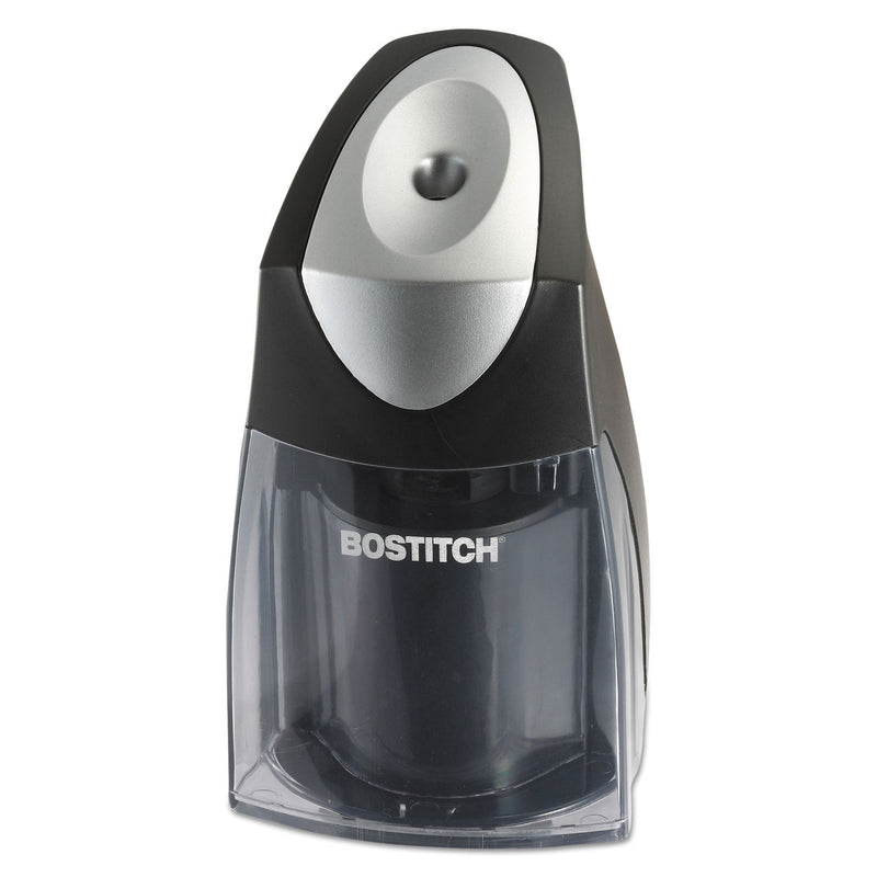 Bostitch QuietSharp Executive Vertical Electric Pencil Sharpener, AC-Powered, 5.88 x 3.69 x 6.4, Black