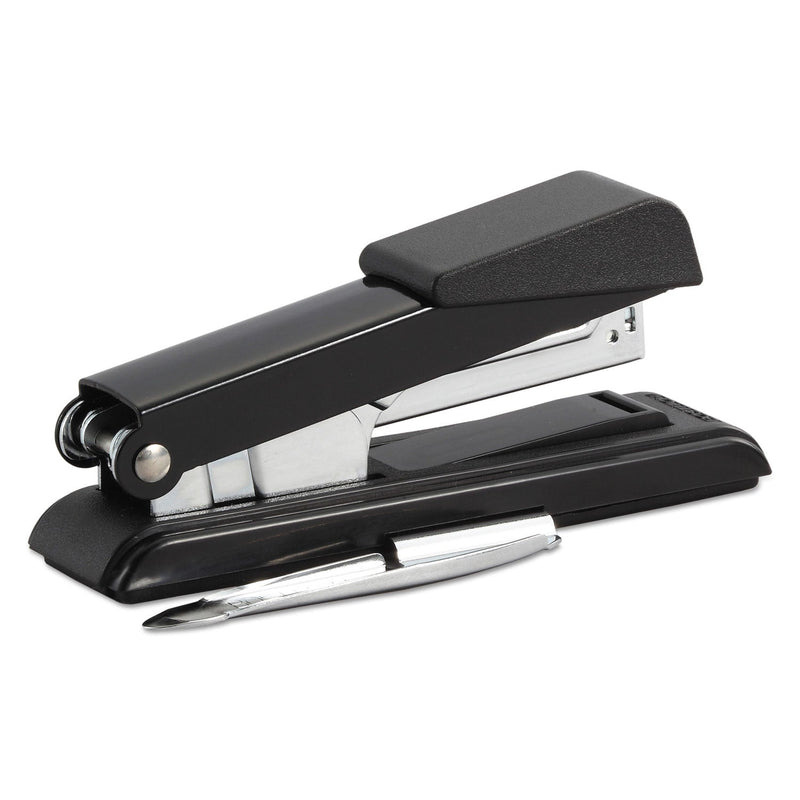 Bostitch B8 PowerCrown Flat Clinch Premium Stapler, 40-Sheet Capacity, Black