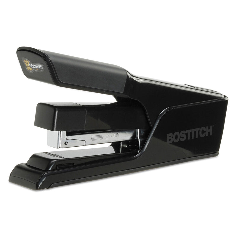 Bostitch EZ Squeeze 40 Stapler, 40-Sheet Capacity, Black