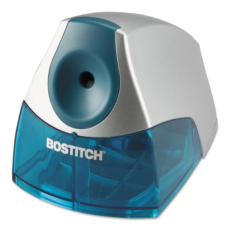 Bostitch Personal Electric Pencil Sharpener, AC-Powered, 4.25 x 8.4 x 4, Blue