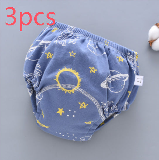 Baby Training Pants Washable 6-layer Gauze Diaper Cover Learning
