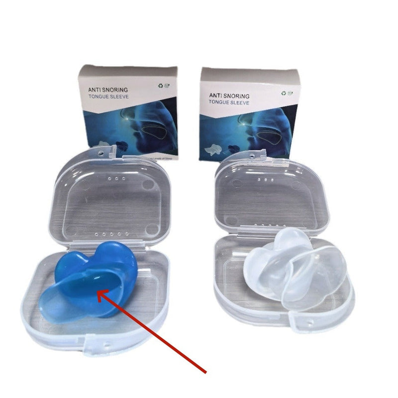 Anti-Snoring Device – Silicone Tongue Case Sleep Aid
