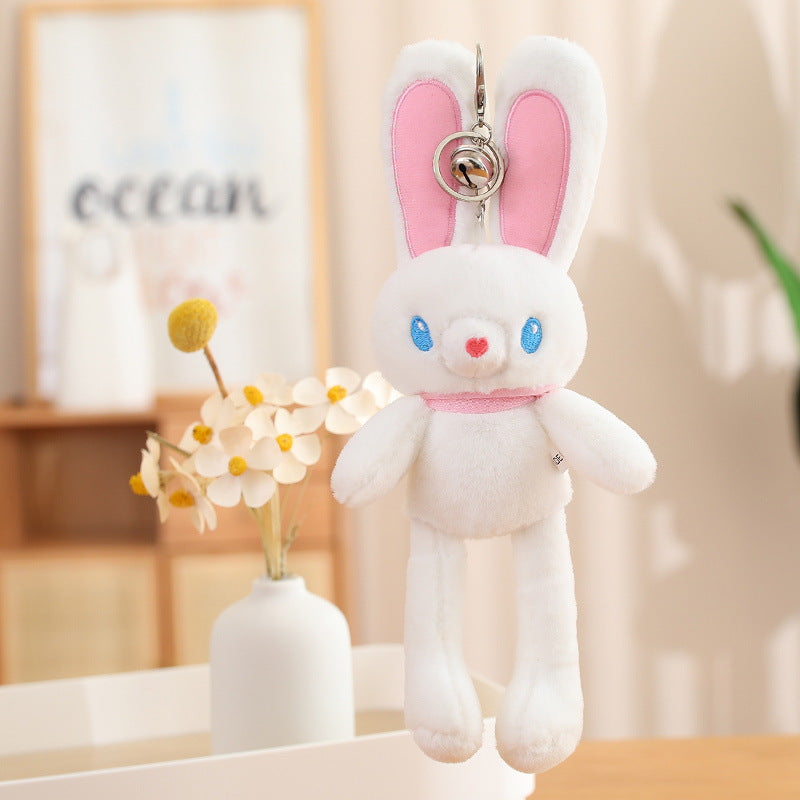 Dopamine-themed Bunny Toy For Your Backpack