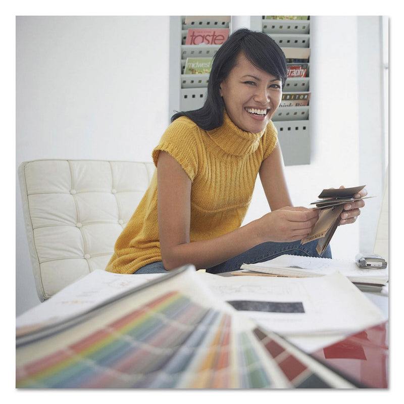 Safco Steel Magazine Rack, 11 Compartments, 10w x 4d x 36.25h, Gray