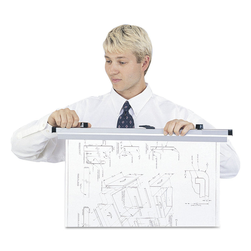 Safco Sheet File Hanging Clamps, 100 Sheets Per Clamp, 24" Length, 6/Carton