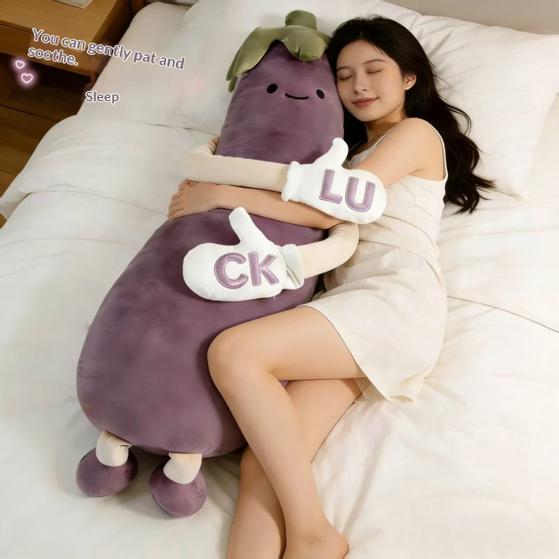 Giant Hug Pillow Stress Relief Plush Doll – Slappable Sound Toy