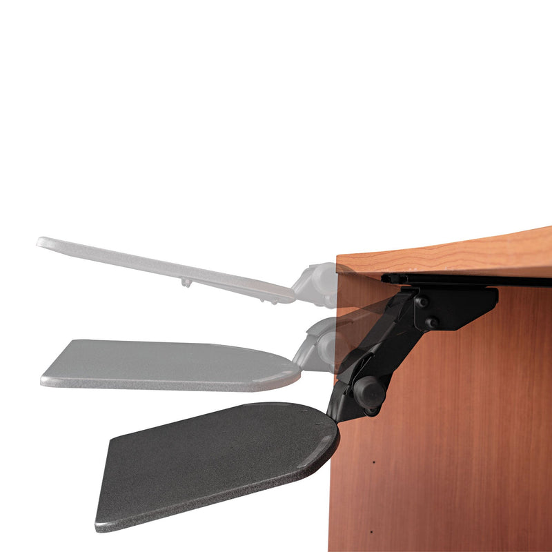 Bush Articulating Keyboard Tray Accessory, 24.63w x 22.25d, Galaxy