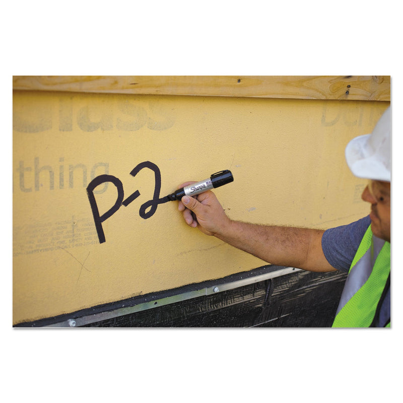 Sharpie Magnum Permanent Marker, Broad Chisel Tip, Black