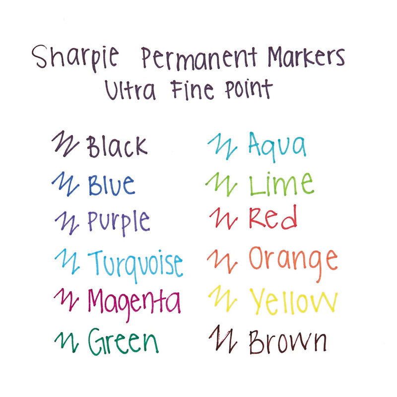 Sharpie Retractable Permanent Marker, Extra-Fine Needle Tip, Red