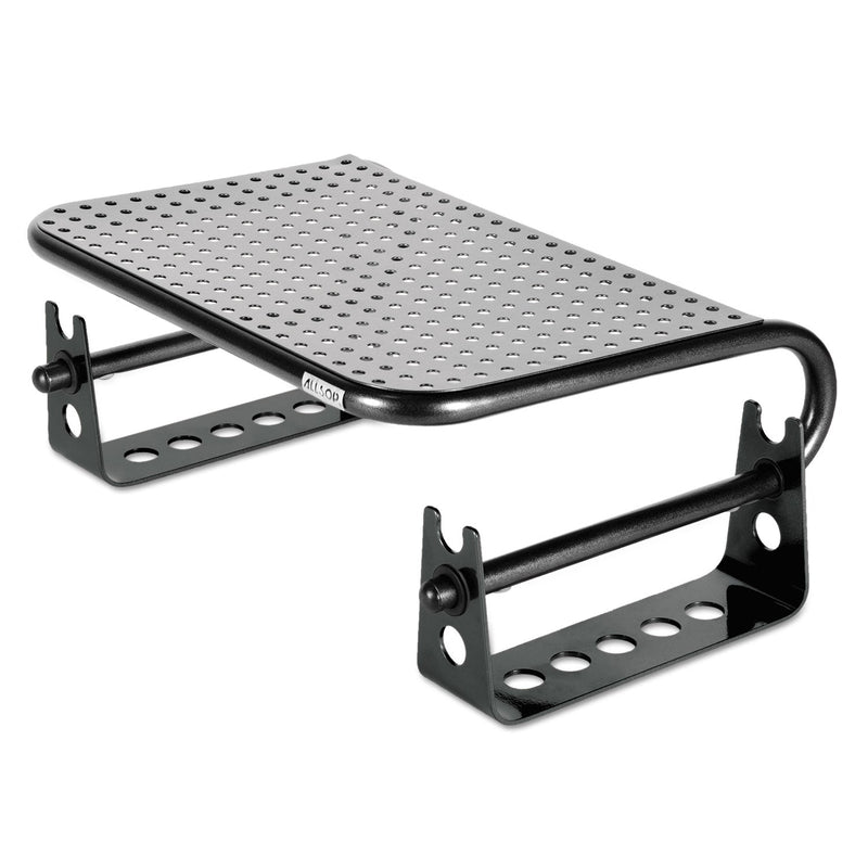 Allsop Metal Art Monitor Stand Risers, 4.75 x 8.75 x 2.5, Black