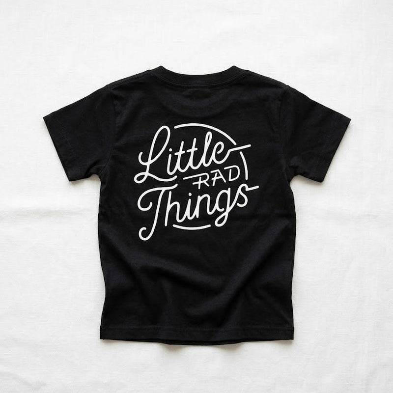 RAD CIRCLE LOGO TEE - BLACK