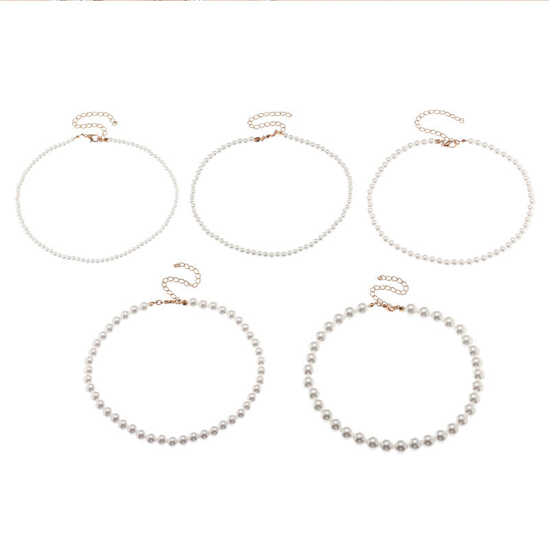 Custom Elegant Pearl Necklace Jewelry for Women