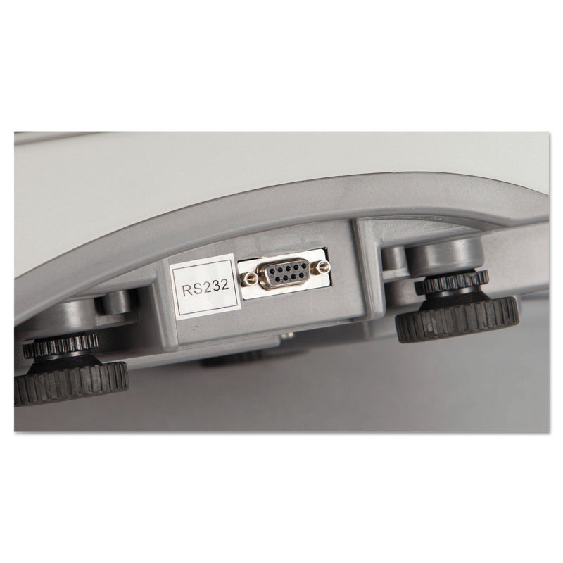 Brecknell Electronic 60 lb Coin and Parts Counting Scale, 11.5 x 8.75, Gray