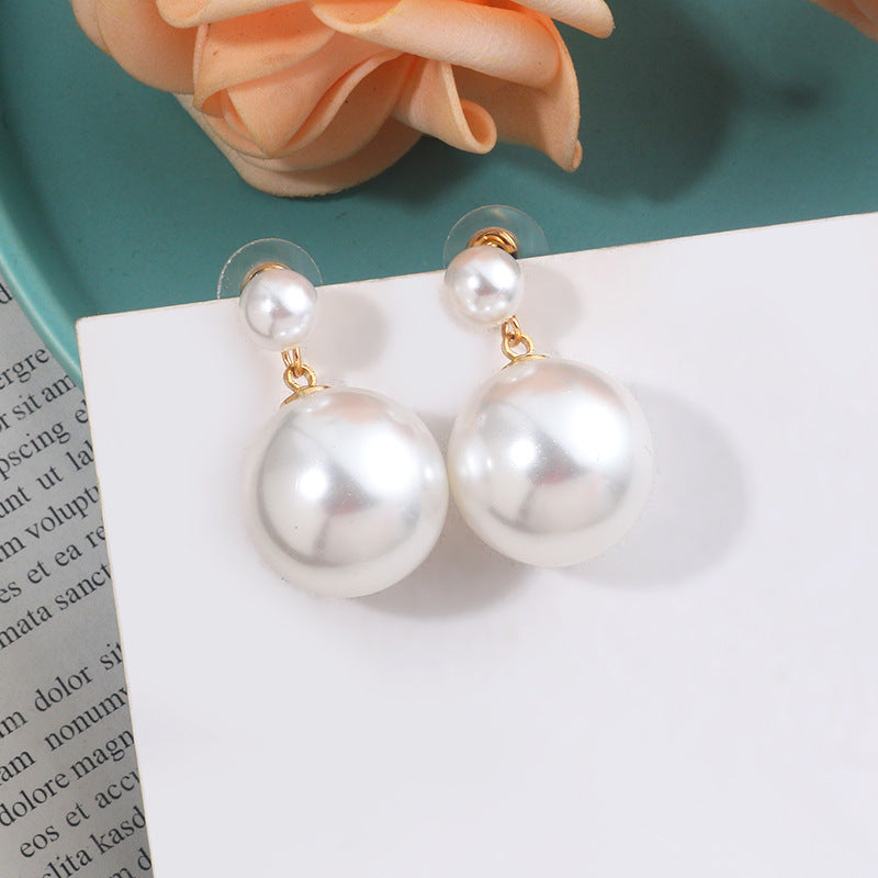 Bubble Pearls Drop Earrings