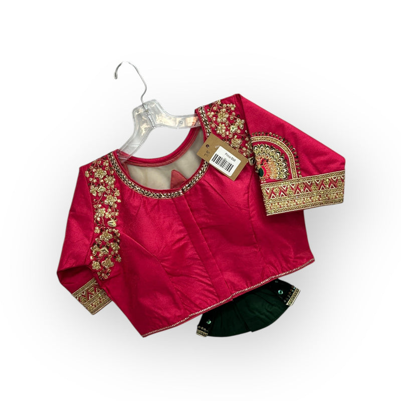 Front hook blouse