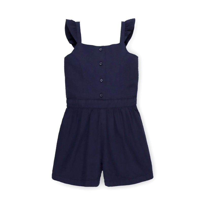 Flutter Button Front Romper