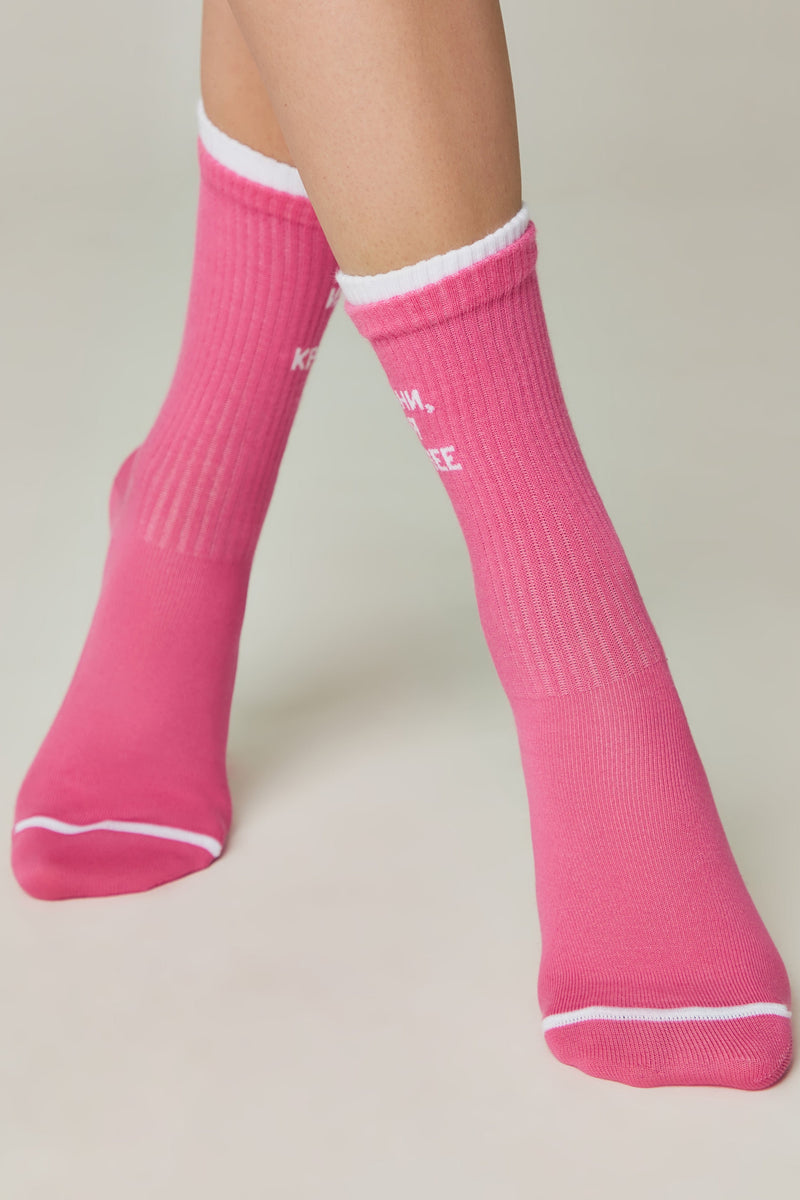 Conte Cotton Long Socks Active 436 - Sorry, But I’m Prettier