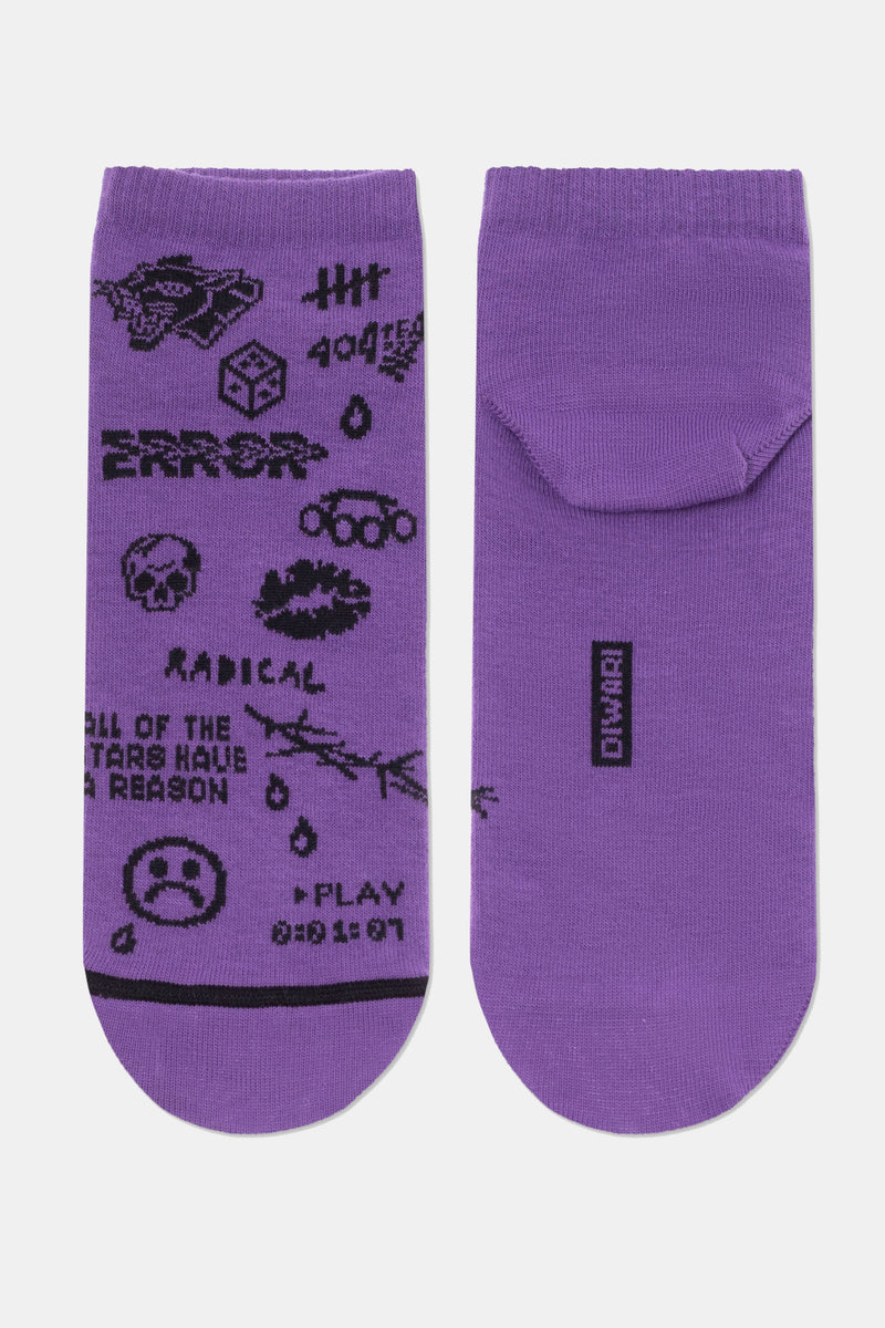 Conte Cotton Ankle Socks Diwari Happy 174