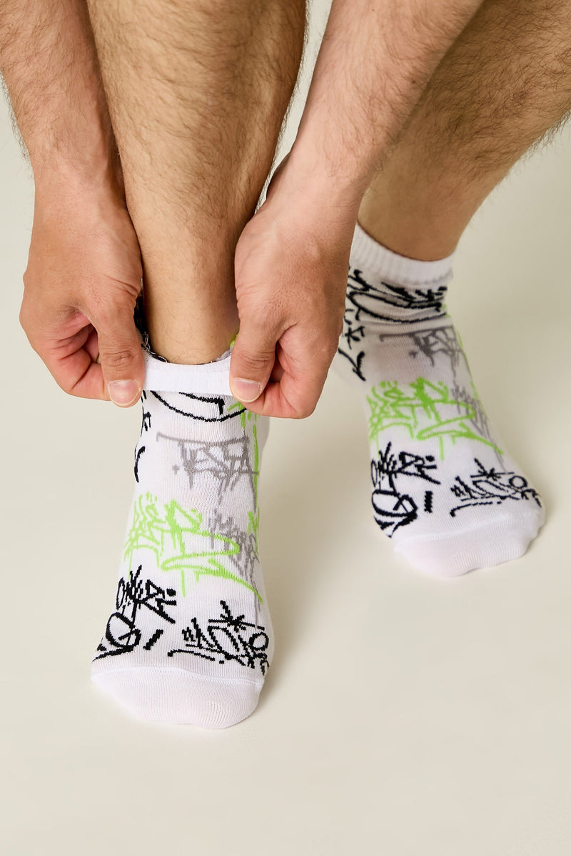 Conte Cotton Ankle Socks Diwari Happy 178