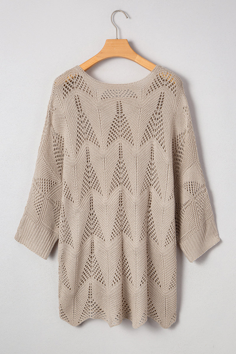 Ava 8 Sleeve Casual Sweater