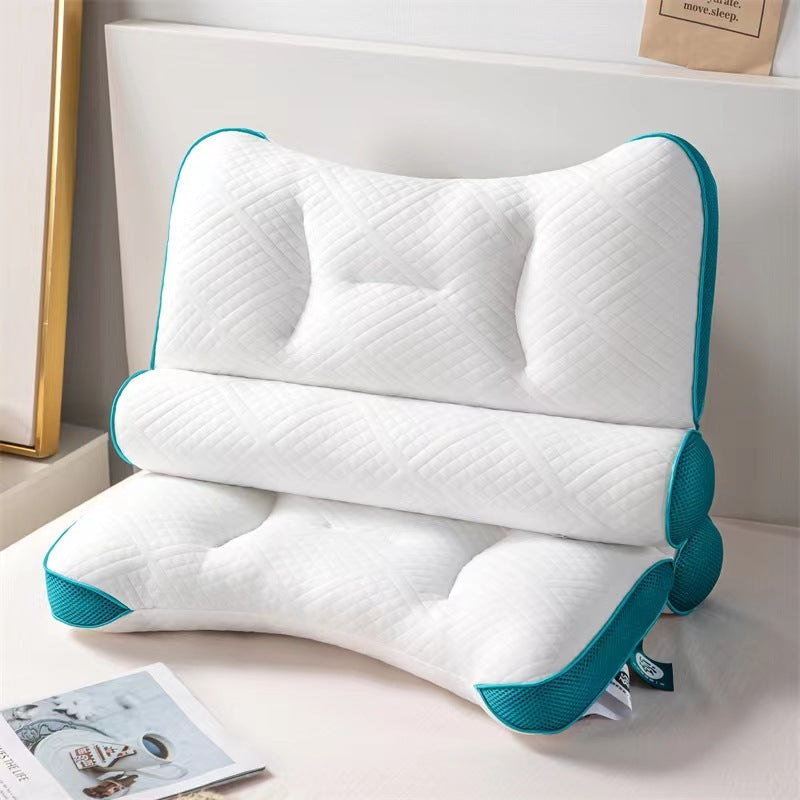Washable Memory Foam Neck & Back Support Pillow