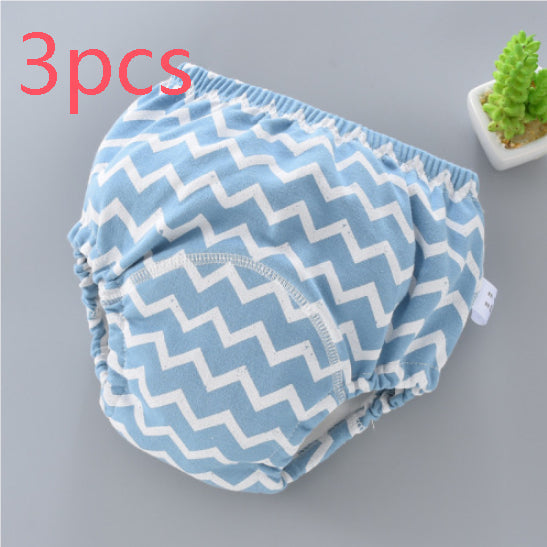 Baby Training Pants Washable 6-layer Gauze Diaper Cover Learning