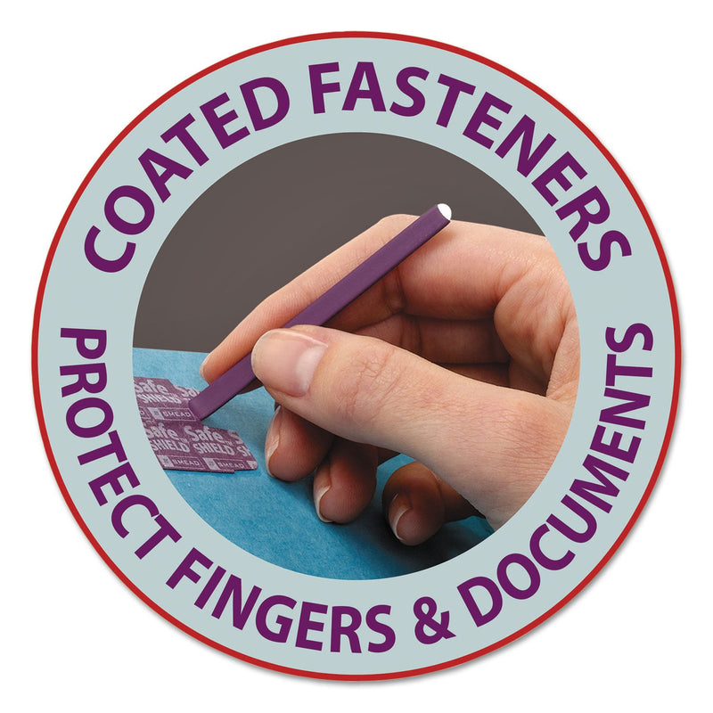 Smead Manila Fastener Folders with SafeSHIELD Coated Fasteners, 2 Fasteners, Letter Size, Manila Exterior, 50/Box
