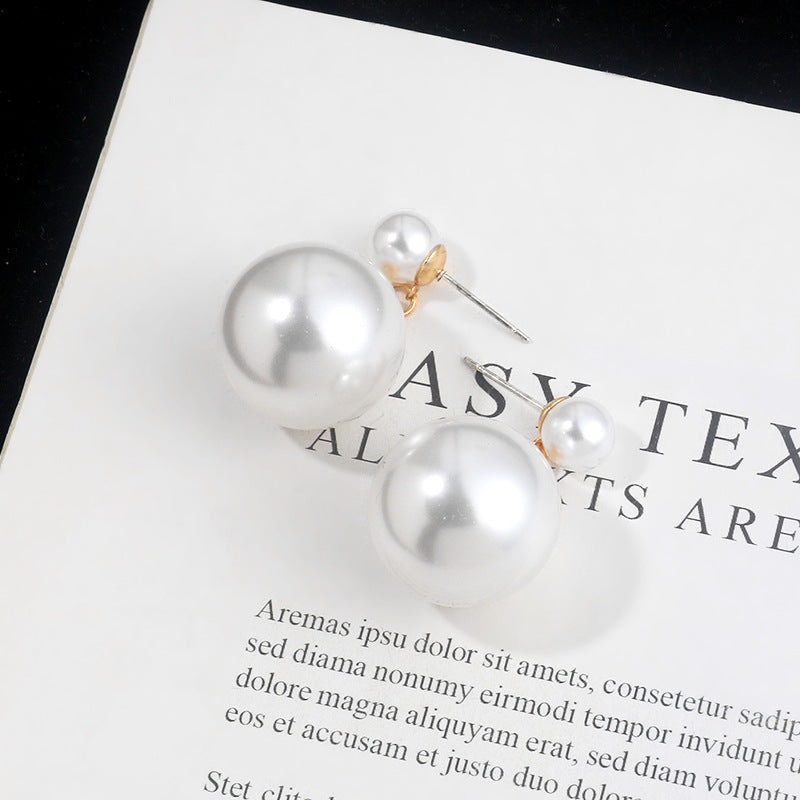 Bubble Pearls Drop Earrings