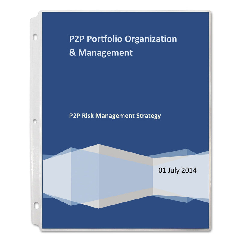 C-Line Super Heavyweight Vinyl Sheet Protectors, Clear, 2 Sheets, 11 x 8.5, 50/Box