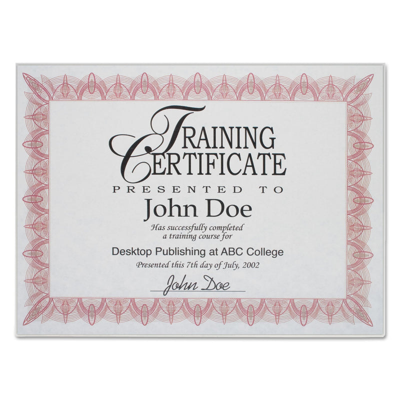 Advantus Panel Wall Acrylic Frame, 11 x 8.5, Fabric Panel Mount, Clear