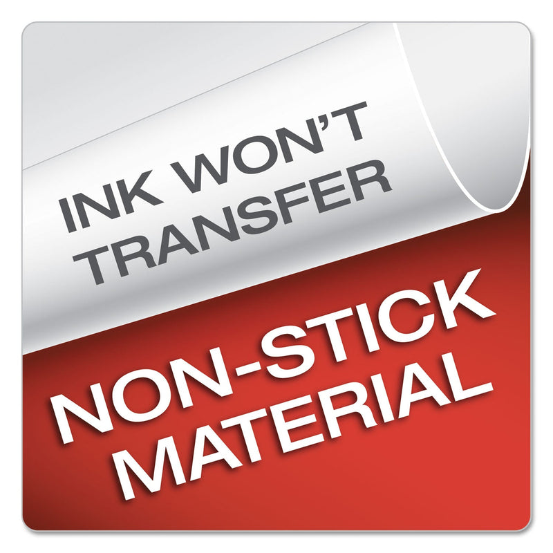 Cardinal Premier Easy Open Locking Round Ring Binder, 3 Rings, 3" Capacity, 11 x 8.5, Red