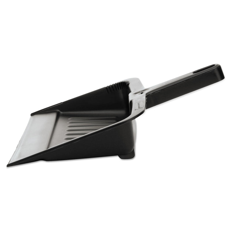 Rubbermaid Heavy-Duty Dustpan, 8.25 x 12.25 , Polypropylene, Charcoal