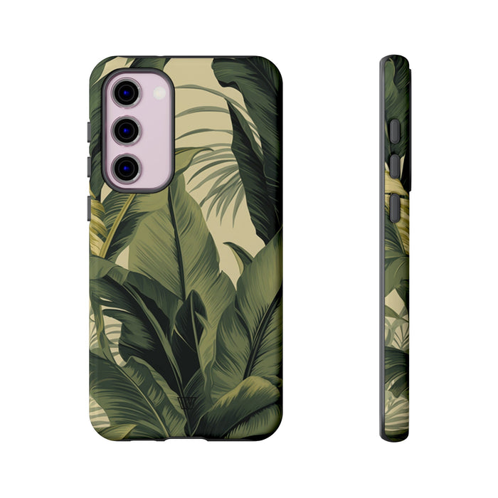 TROPICAL LEAVES | Tough Phone Case