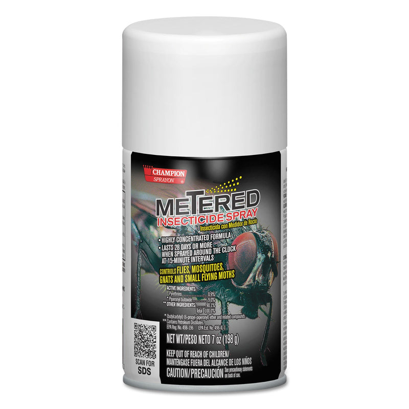 Chase Products Champion Sprayon Metered Insecticide Spray, 7 oz Aerosol Spray, 12/Carton