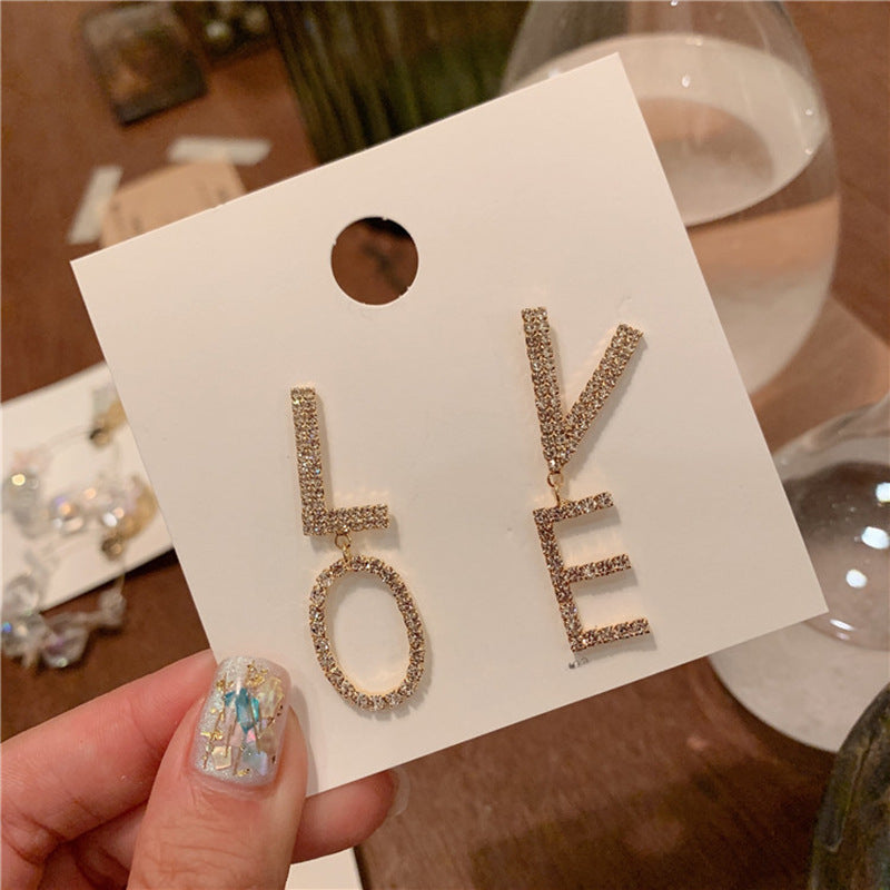 Girls LOVE Drop Earring