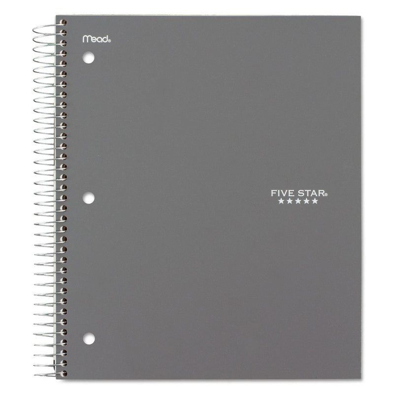 Five Star Trend Wirebound Notebook, 5 Subject, 4 Pockets, Medium/College Rule, Randomly Assorted Covers, 11 x 8.5, 200 Sheets