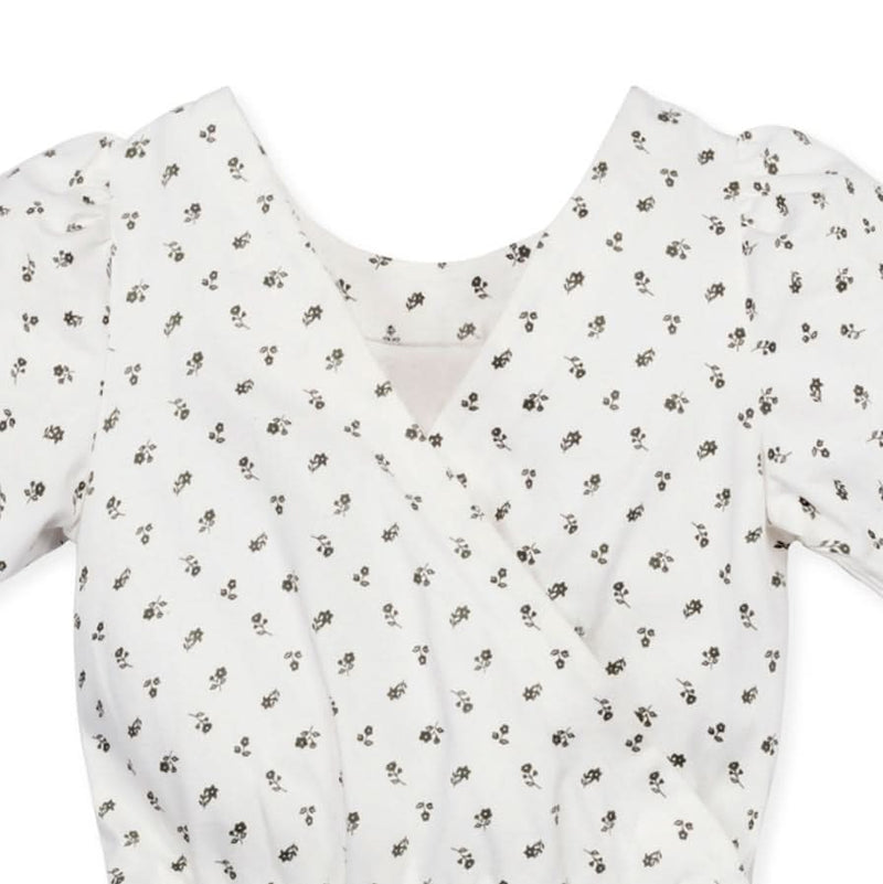 Organic Knit Flutter Romper