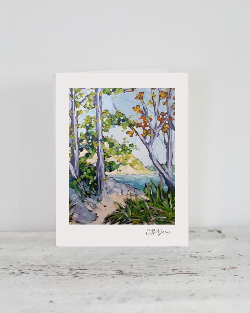 Notecard- Walk Along the Lake