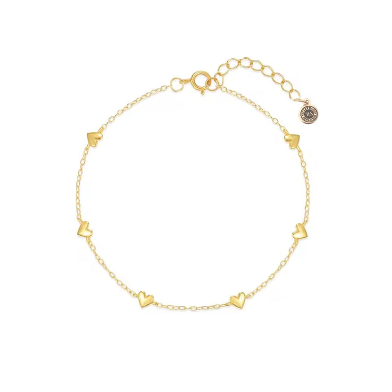Forever Yours Heart Charm Bracelet